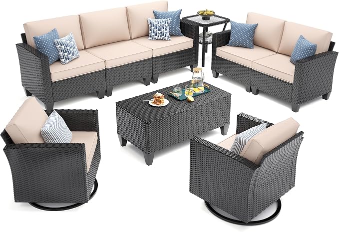 UDPATIO Patio Furniture Set, 6 Pieces Outdoor Furniture Sets - Image 9