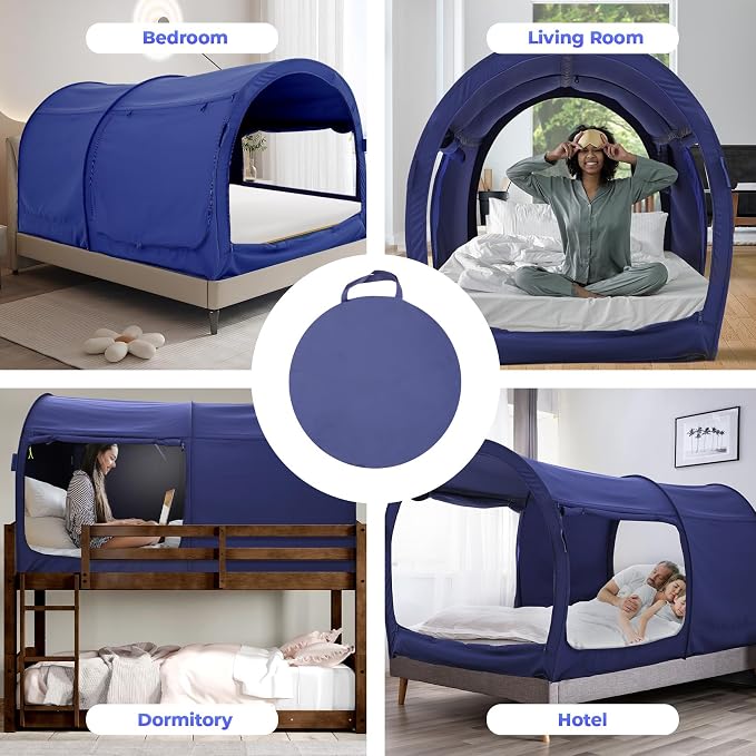 Alvantor® Bed Canopy Bed Tents Dream Tents Privacy Space Full Size Sleeping - Image 3