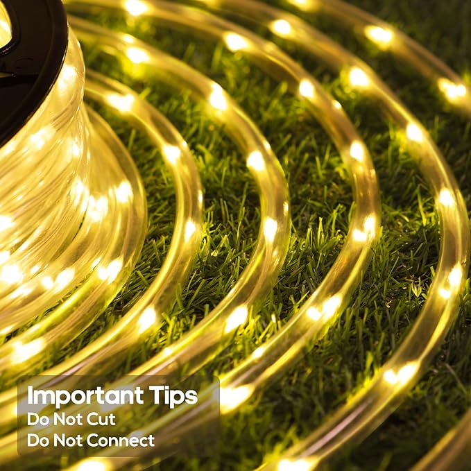 50FT 360 LED Waterproof Rope Lights Outside - Image 2