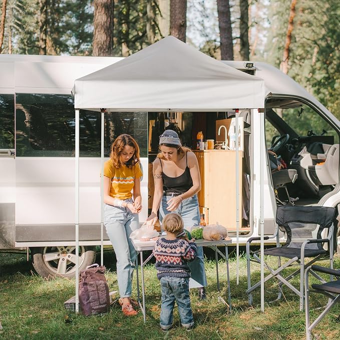 Outvita 5x5 Pop Up Canopy Tent, Ez Up Outdoor Canopy Tent Instant Shelter - Image 9