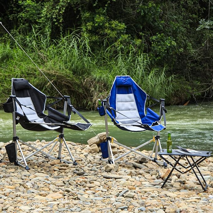 Romswi 2-Pack Aluminum Hammock Chair - Image 2