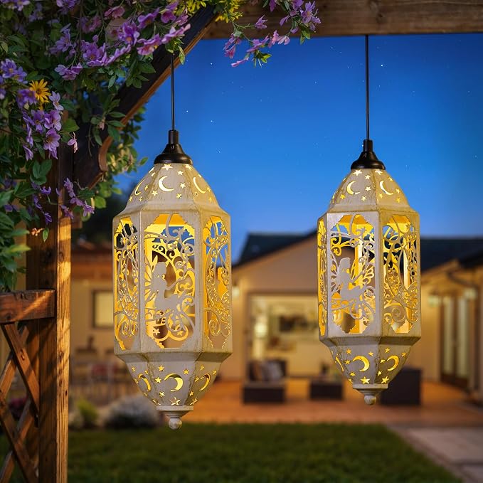 Big Outdoor Solar Lanterns Waterproof Garden Gifts - Image 6