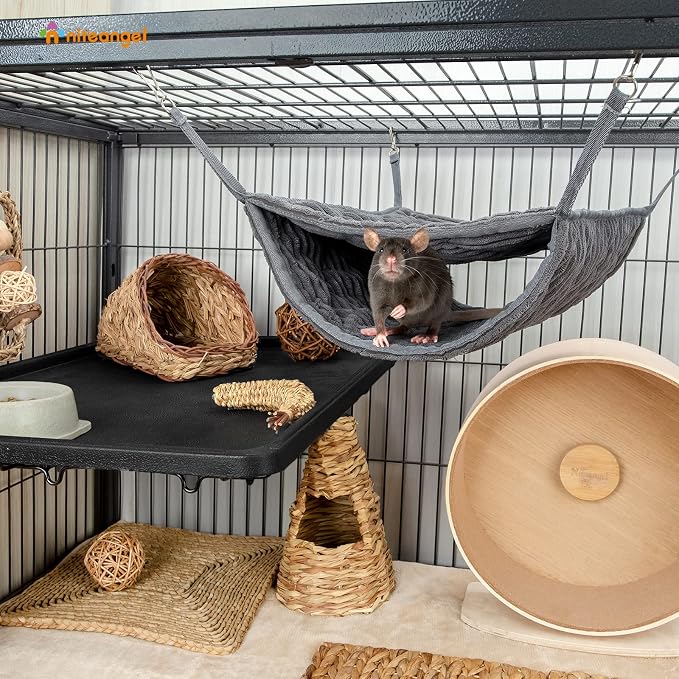 Niteangel Luxury Double Bunkbed Hammock, Fit 2 Adult Ferrets or 5 More Adult - Image 7