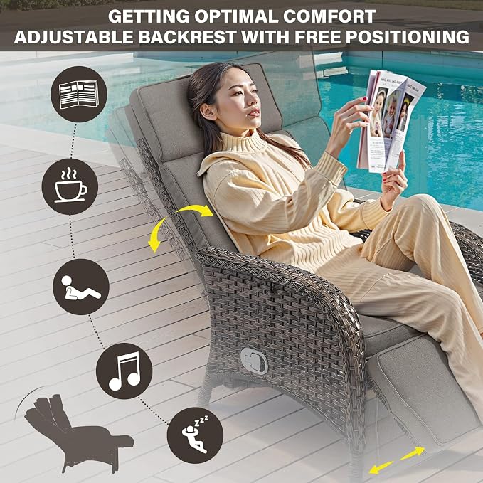 Belord 5 Piece Patio Furniture Set - Image 4