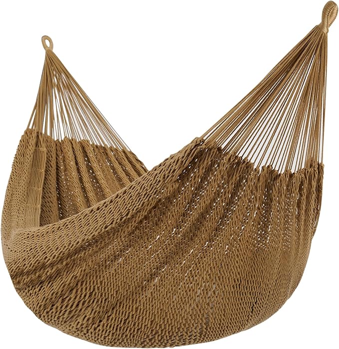 Lazy Daze Hammocks Handwoven Mayan Hammock, 10.5 FT Soft Rope Double Hammocks by LazyDazeHammocks