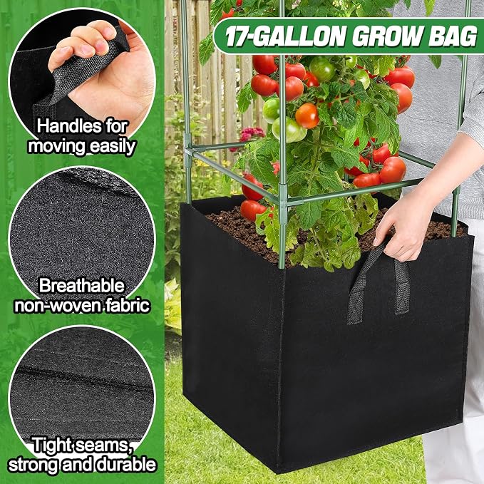 ANPHSIN 3 Sets Tomato Cages - Image 4