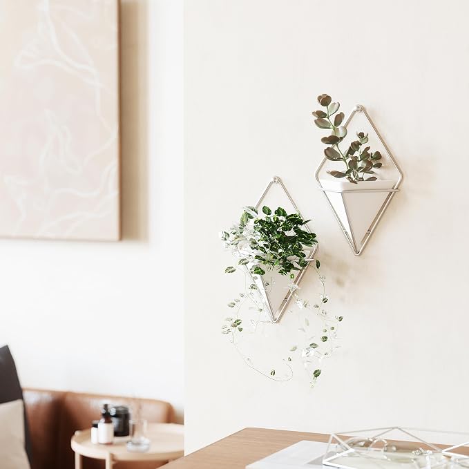 Umbra Trigg Hanging Planter Vase Wall Decor, Faux Plants, and More - Image 2