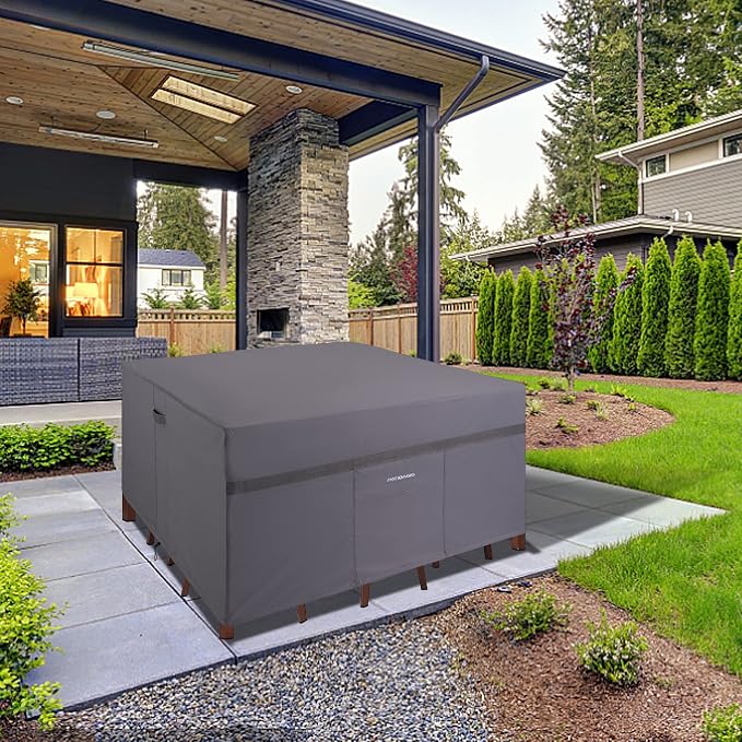 Covers Ultimate Grey Square Outdoor Table - Image 6