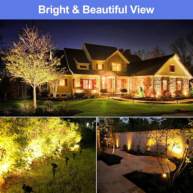 Landscape Lighting, 3W 12V Extendable Low Voltage 6 in 1 Landscape Lights - Image 5