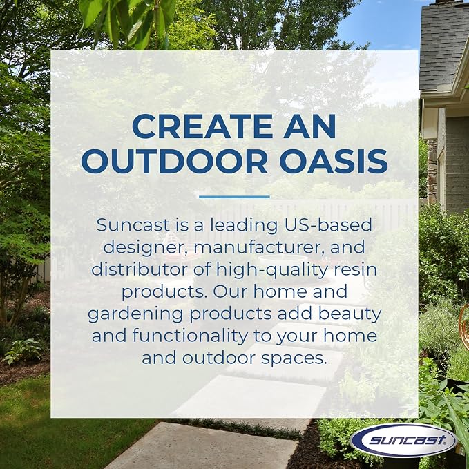 Suncast 2 Pack 22 Gallon Indoor or Outdoor Backyard Patio Small Storage Deck Box - Image 10