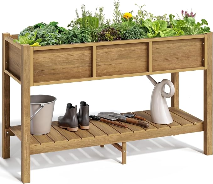 YITAHOME Raised Garden Bed Outdoor HDPE by YITAHOME