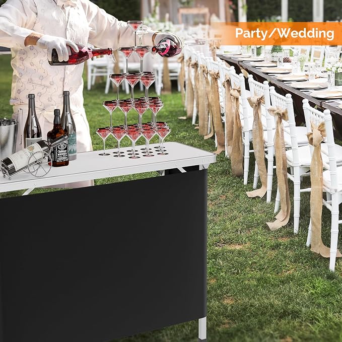 VINGLI 43" Portable Bar Table - Image 2