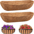 Legigo 2PCS 36 Inch Natural Trough Coco Coir Liners Planters Replacement by Legigo