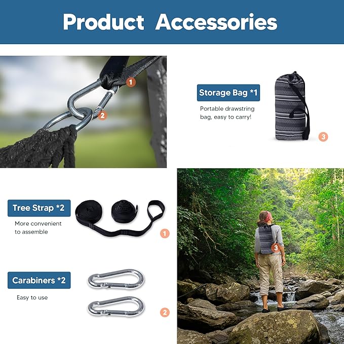 SUNCREAT Hammocks Double Hammock - Image 3