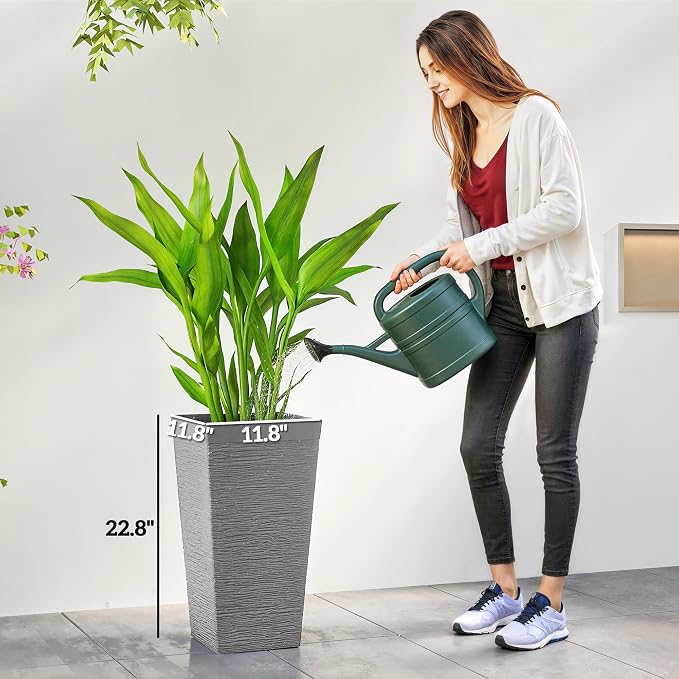 Outsunny 22.8 Inch Tall Planters - Image 3