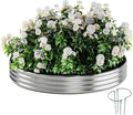 Galvanized Metal Planter Raised Garden Bed Kit by ZFHgarden