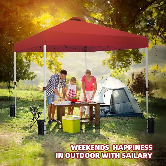 10x10 Heavy Duty Pop up Commercial Canopy Tent Instant Sun Shelter - Image 2