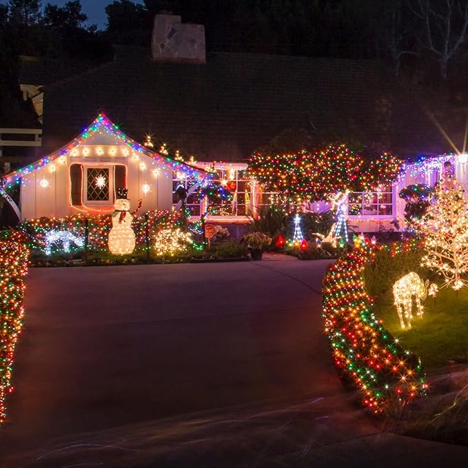 TW SHINE Outdoor Christmas Lights, 20FT 100 Count Christmas String Lights - Image 5