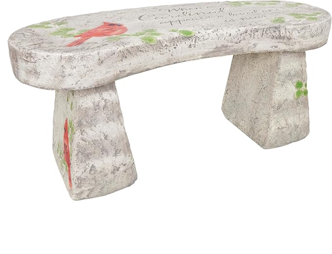 Alpine Corporation 37" Long Outdoor Memorial Bench by AlpineCorporation