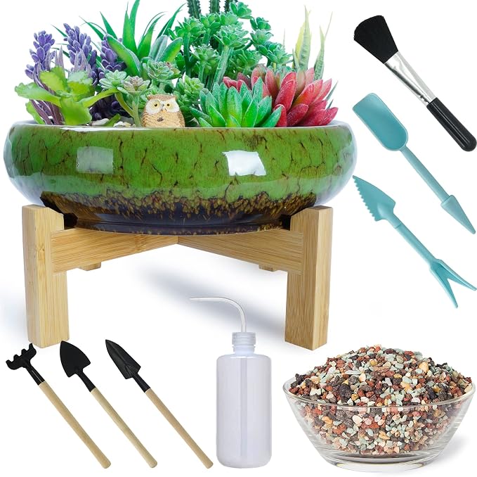 ARTKETTY Large Succulent Pots by ARTKETTY