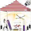 Tradesparker 10x10 Pop Up Canopy Tent, Commercial Movable Canopy by CommercialPopupCanopyRevolutionaryLightcurtainiSystem