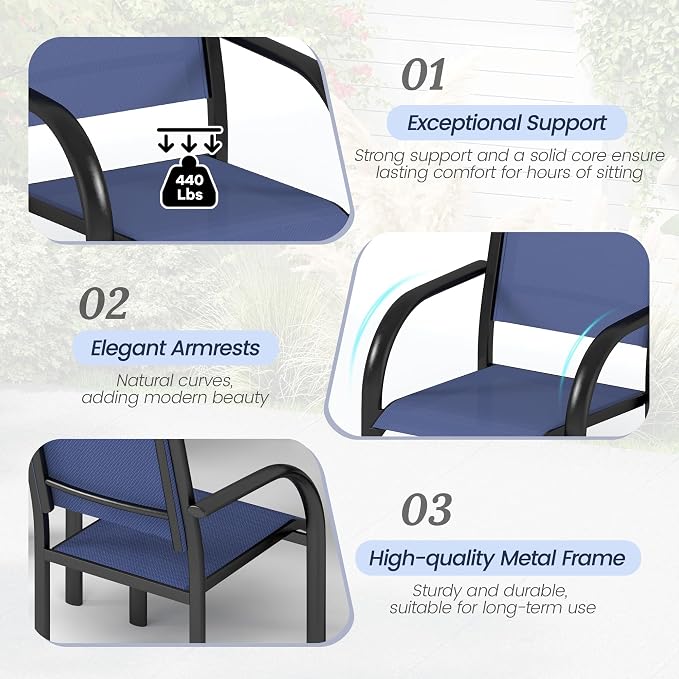 7-Piece Outdoor Patio Dining Set - Image 6