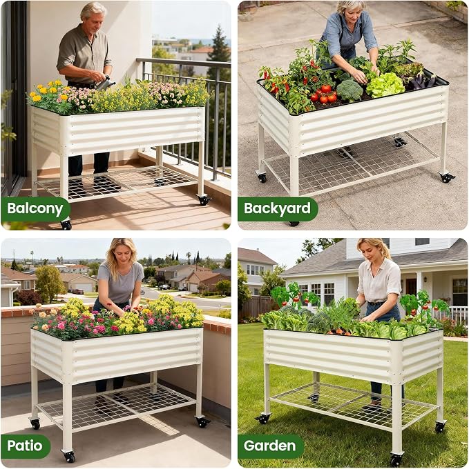 Elevated Raised Garden Bed 2' x 4' - Image 8