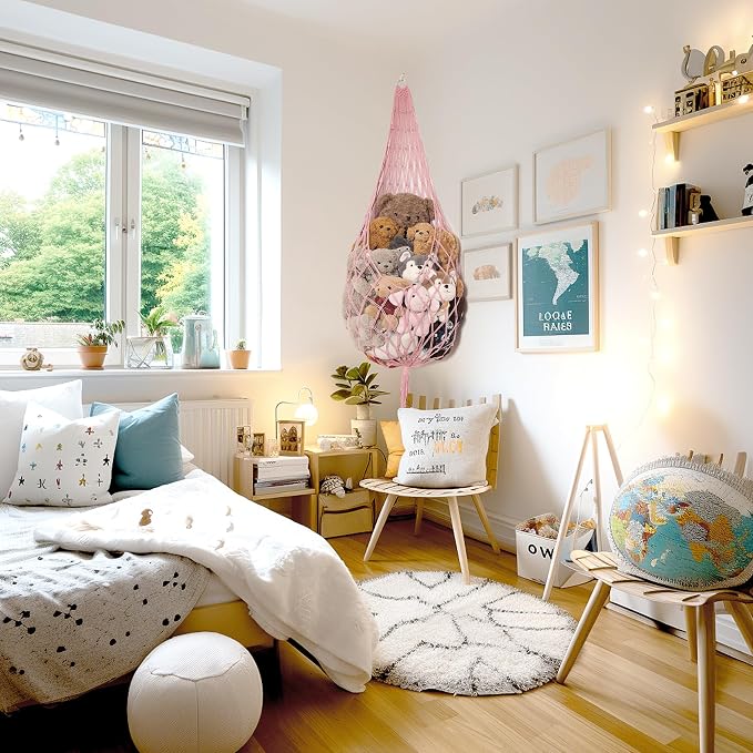 Stuffed Animal Hammock Corner Hanging Net - Image 4