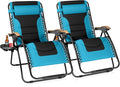 Sophia & William Oversized XXL Zero Gravity Chair Set of 2 Padded Adjustable by SophiaWilliam
