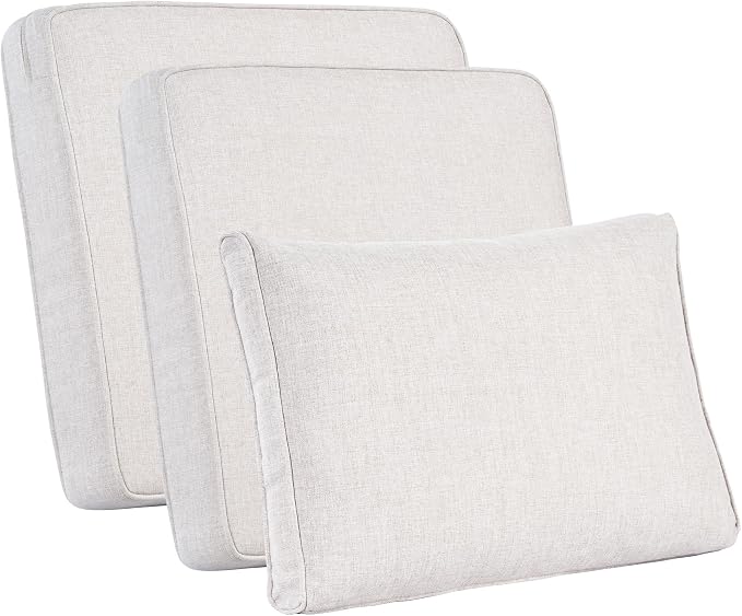 ovios Patio Cushion Covers, Waterproof Cushion Cover by OVIOS