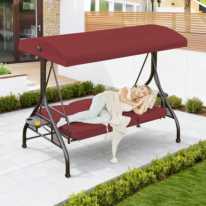 Upgrade 180° Convertible Outdoor Swing - Image 6
