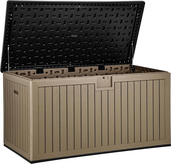 YITAHOME 230 Gallon Double-Wall Deck Box by YITAHOME
