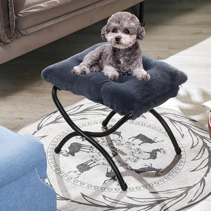 15" Foldable Foot Stool Ottoman - Image 5