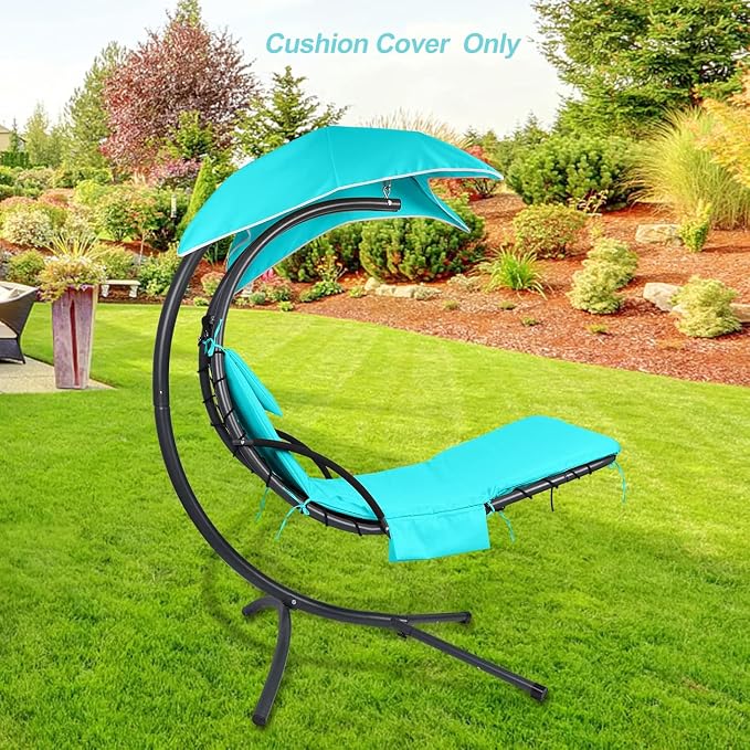 Hammock Umbrella-Lounge Chair Swing Cushion Cover Outside, Machine Washable - Image 5