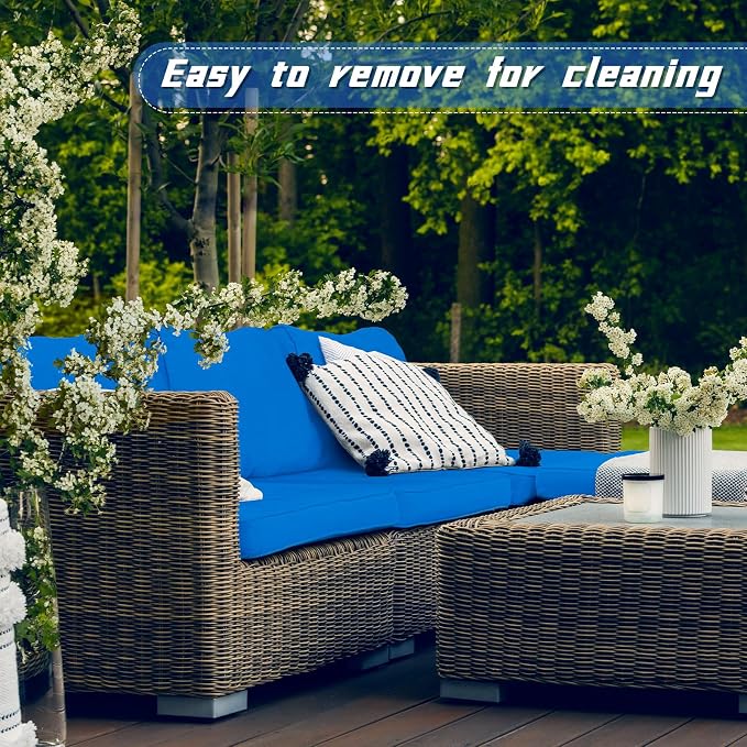 Patelai 11 Pcs Waterproof Patio Cushion Covers - Image 7