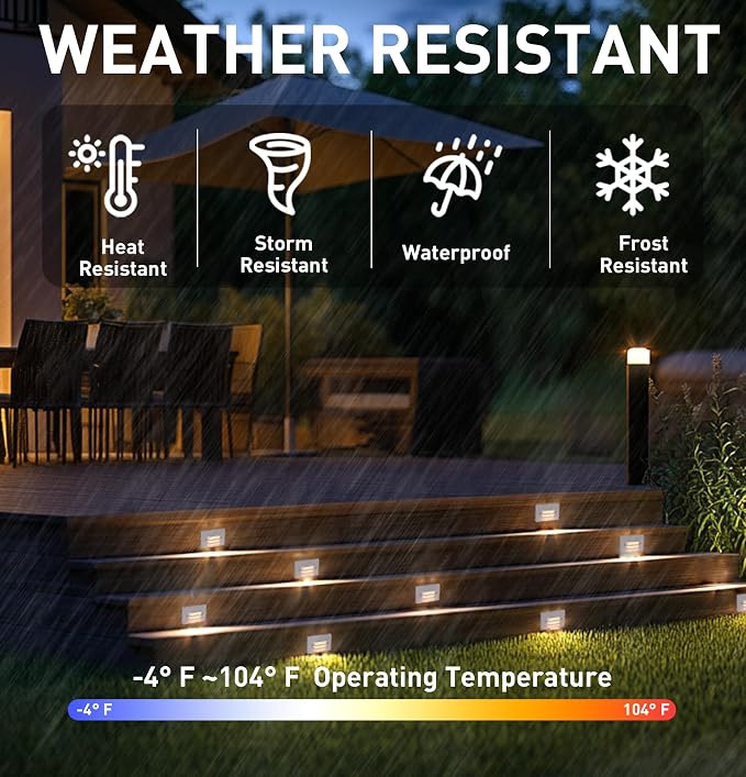 CLOUDY BAY 5CCT 12V 4W Low Voltage LED Step Light - Image 7