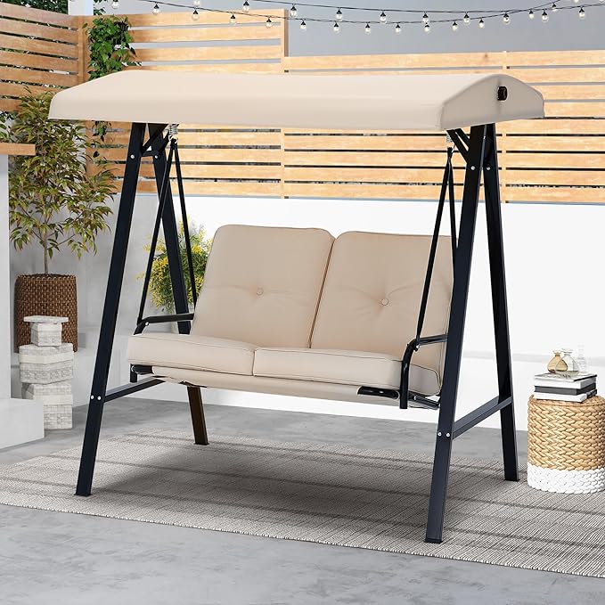 AECOJOY Outdoor Patio Swing Chair by AECOJOY