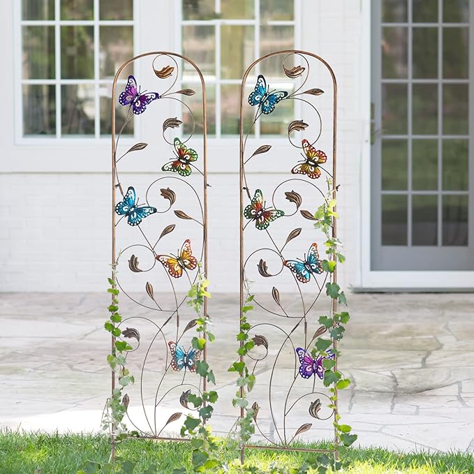 LEWIS&WAYNE 2 Pack Metal Garden Trellis - Image 6