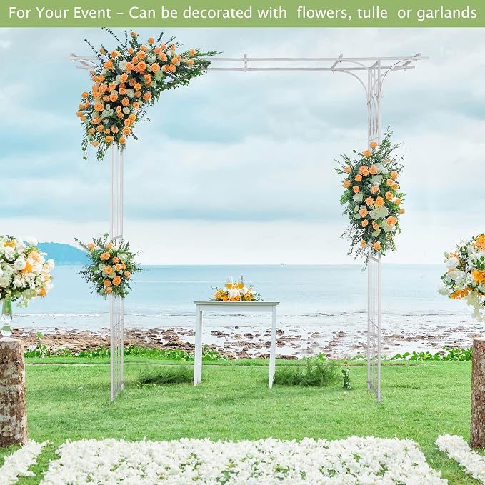 VINGLI Garden Arbor, Arch Archway - Image 3