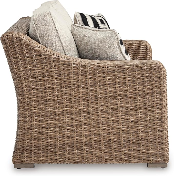 Signature Design by Ashley Beachcroft Casual Nuvella Weather Resistant Fabric - Image 8