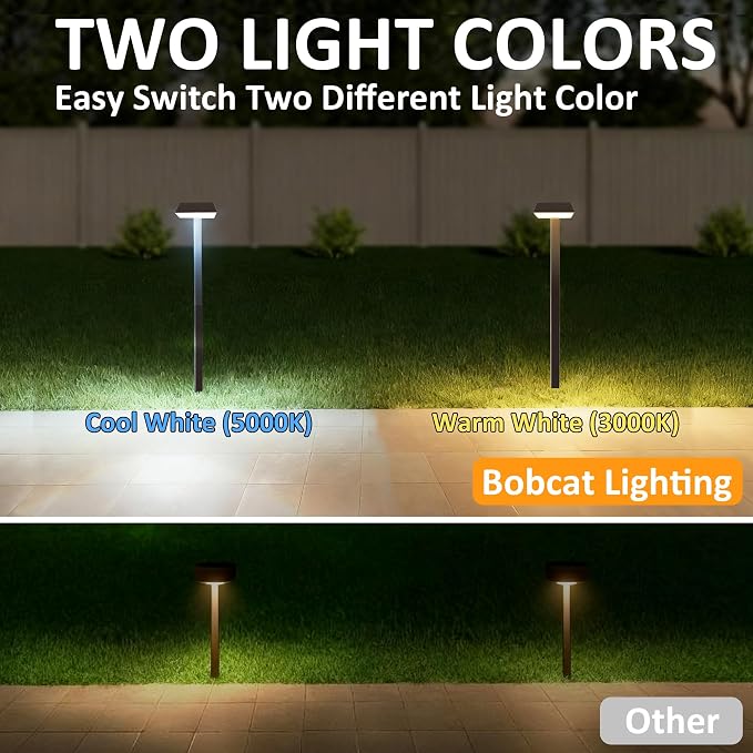 Bobcat Solar Pathway Lights Outdoor Super Bright 300 lumens - Image 3