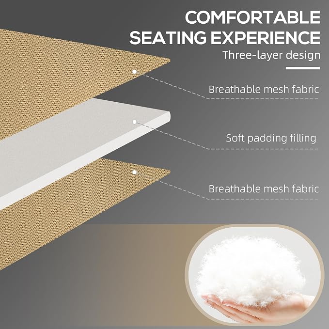 Outsunny Folding Chaise Lounge - Image 4