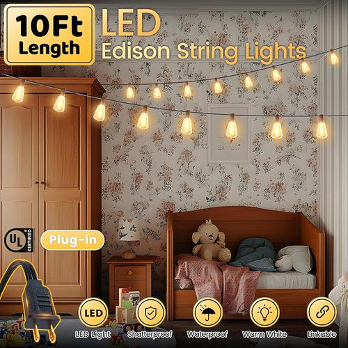 10FT Outdoor String Lights - Image 2