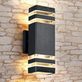 DASTOR Modern Outdoor Wall Light, Body in Aluminum Exterior Lights by DASTOR