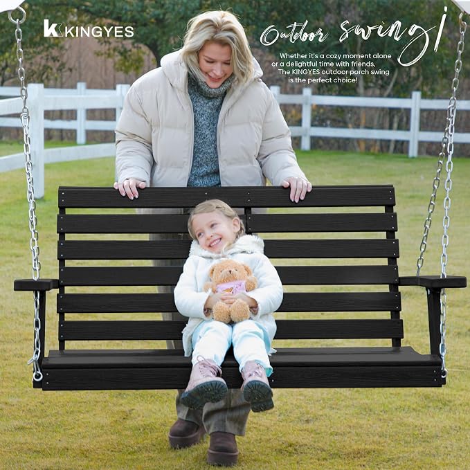 KINGYES Outdoor Patio Swing Set - Image 6
