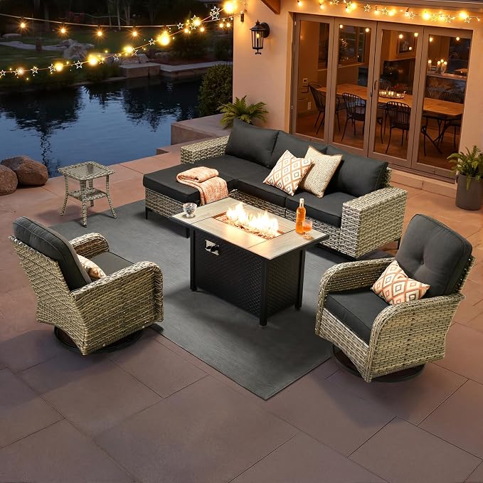 HOOOWOOO Outdoor Sectional Furniture Set by DesignforBetterLife