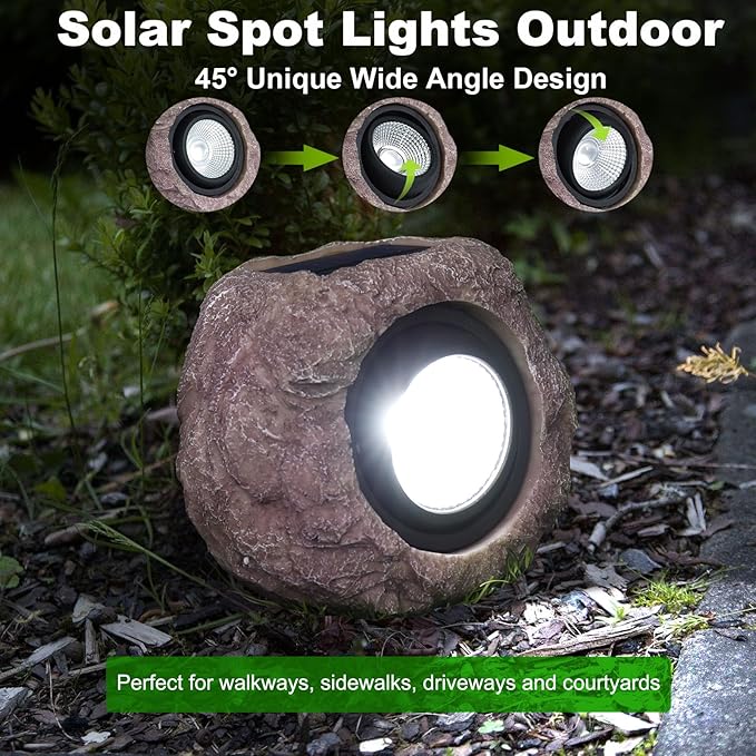 Outdoor Solar Rock Light - Image 2