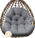 Egg Chair Cushion Replacement, Waterproof Outdoor Hanging Egg Swing Chair by Tycdiose