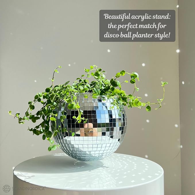 SCANDINORDICA Disco Ball Planter – Value Package: Disco Planter - Image 6