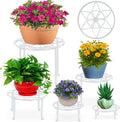 5 Pack Metal Plant Stands for Multiple Plant, Heavy Duty Flower Pot Stands for by Autopromake